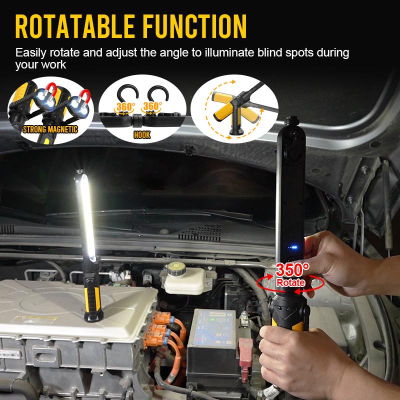 PowerBeam 2400 Pro Rechargeable LED Work Light with Magnetic Base